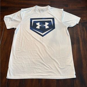 Under Armour Men's Heat Gear White King of Diamonds Tee Size M